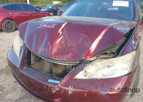 2007 Lexus Es 350 from USA, damaged, VIN JTHBJ46G772005016